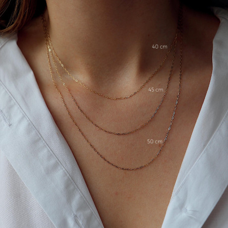 Silver Plated 40cm Rope Chain Necklace - Lovisa