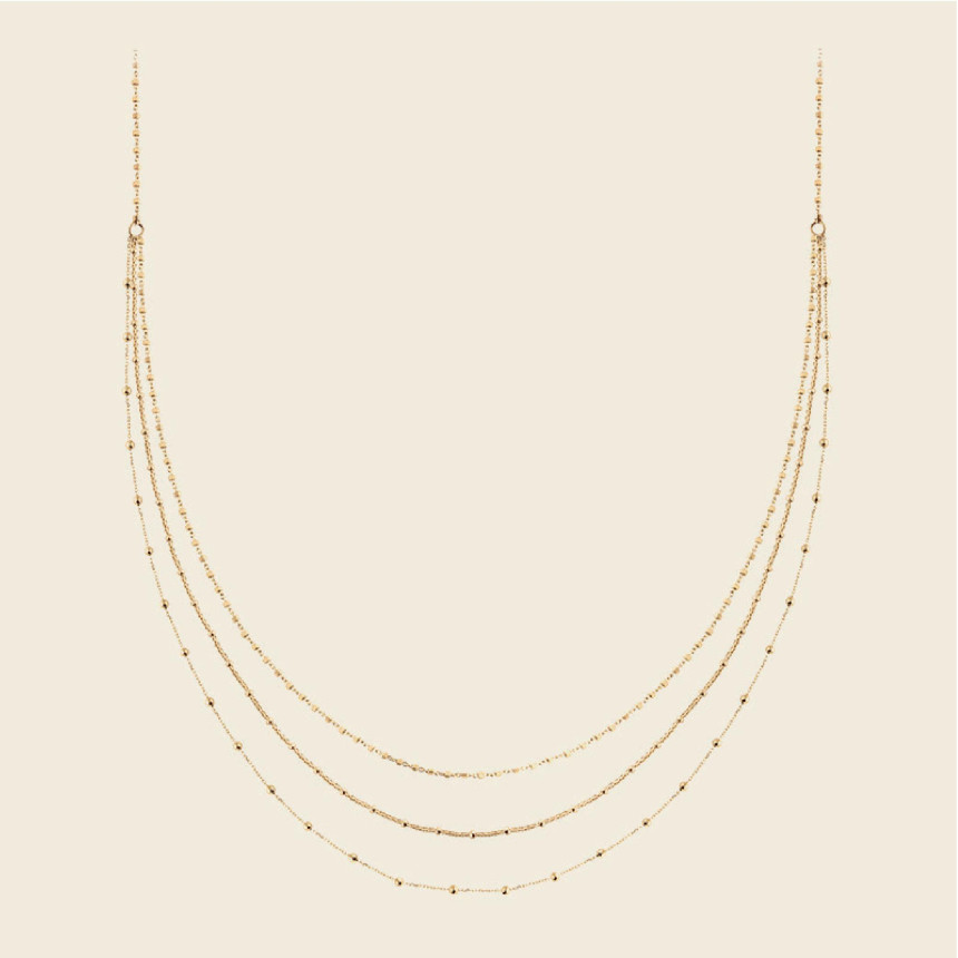 MASSILIA multi-chain necklace