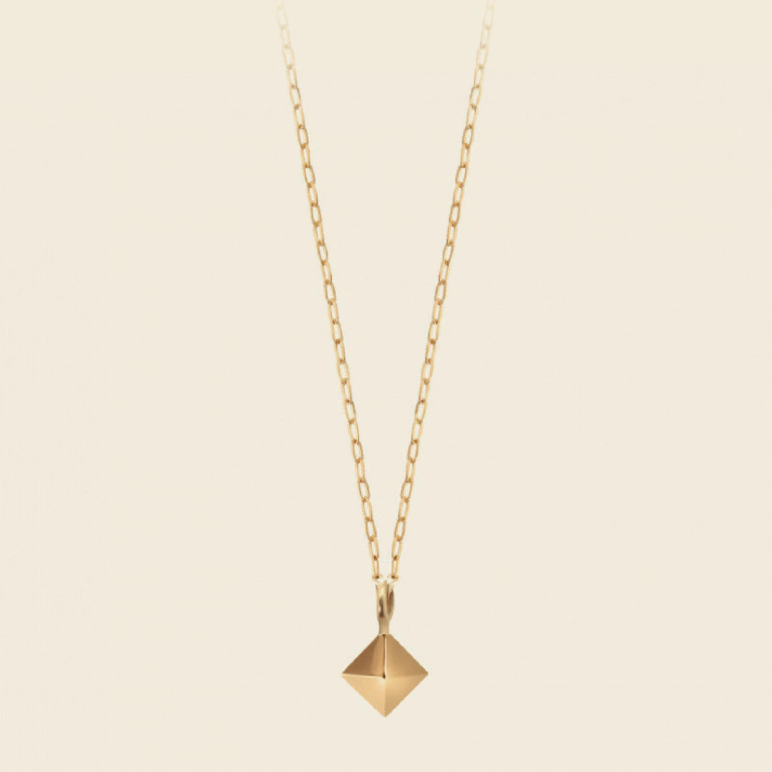 PYRAMID chain forçat necklace