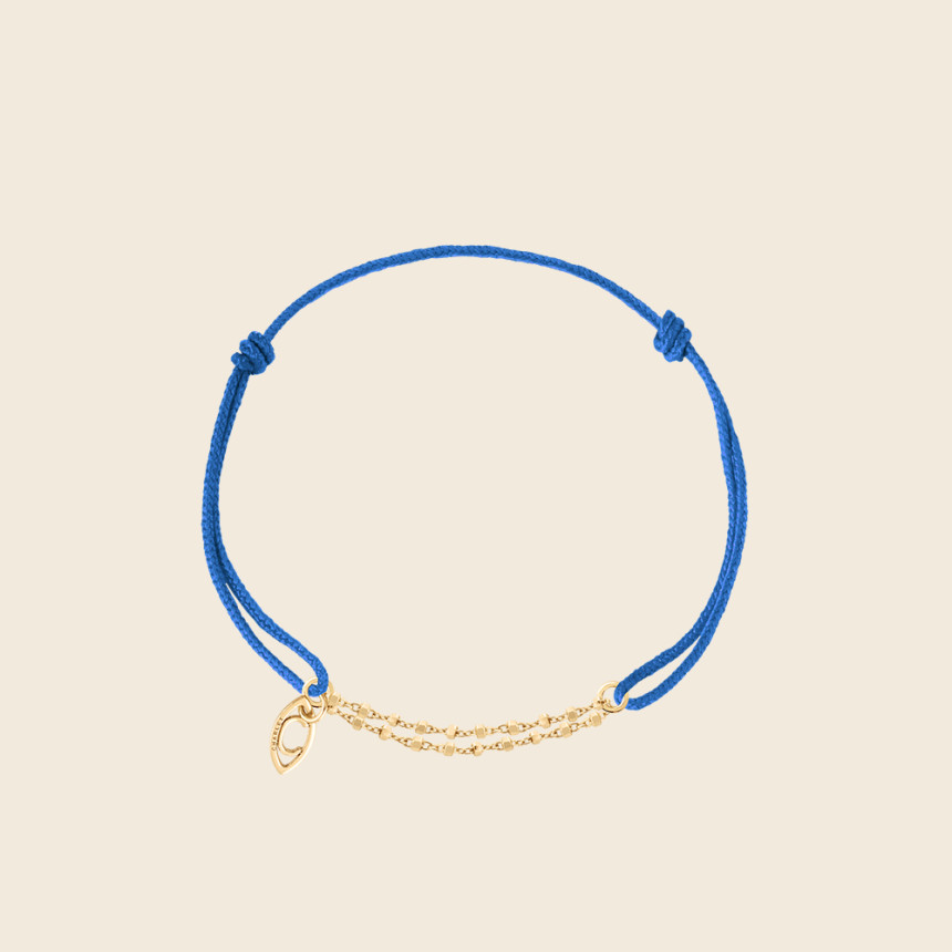 DIAMANTEE cord bracelet