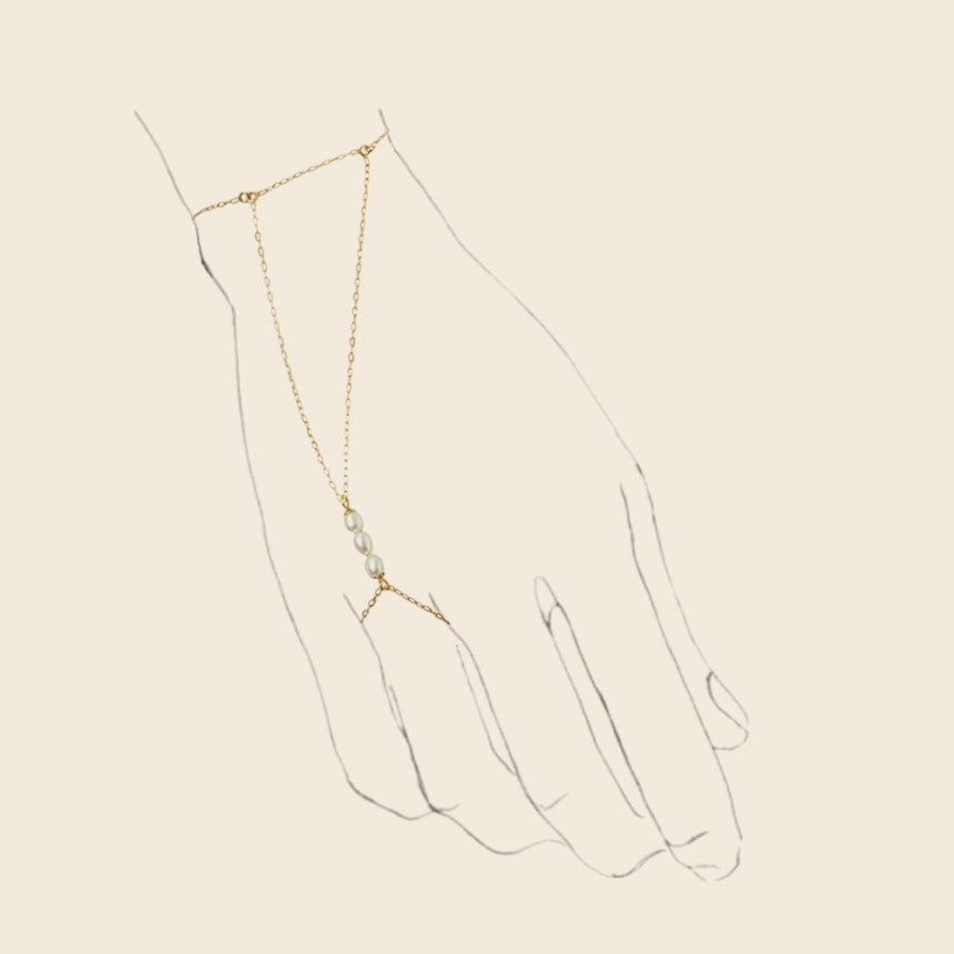 ORIGINES hand jewelry 18K yellow gold - Charlet Bijoux