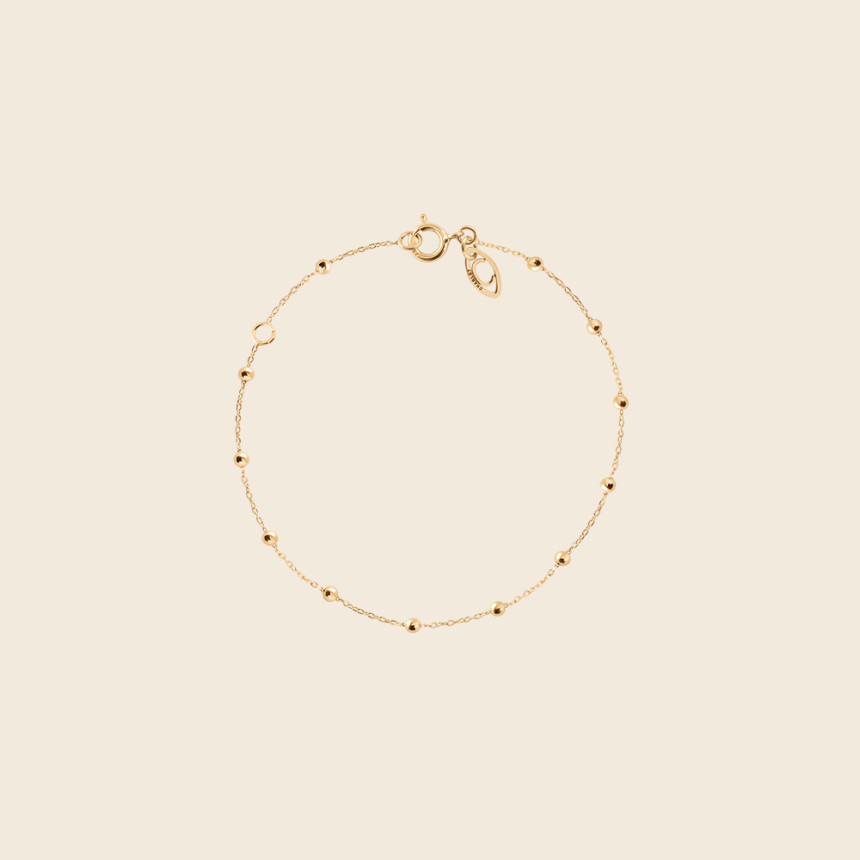 MASSILIA bracelet for CHILD 18K yellow gold - Charlet Bijoux