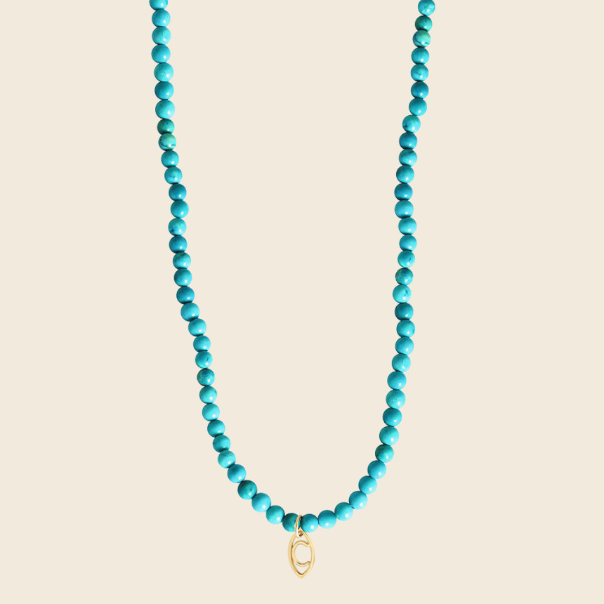 Pearl necklace ORIGINS COLORS turquoise