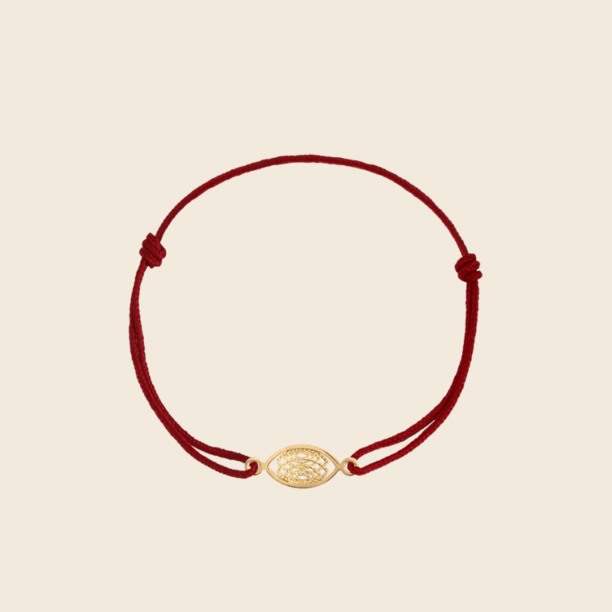 ORMA on cord bracelet