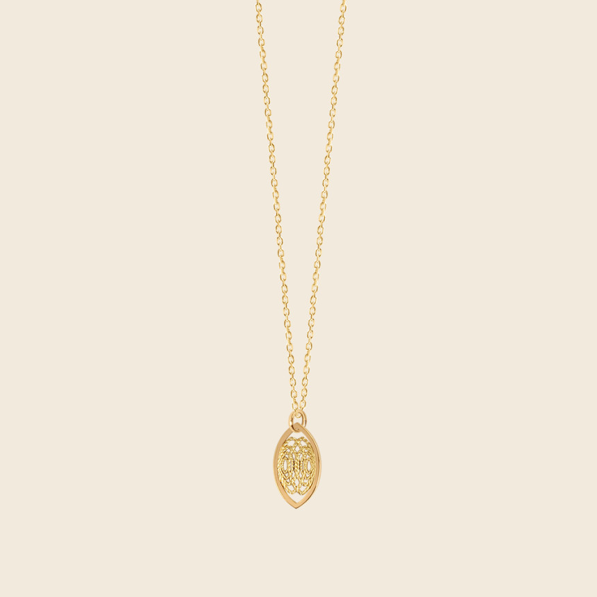 ORMA small medal necklace