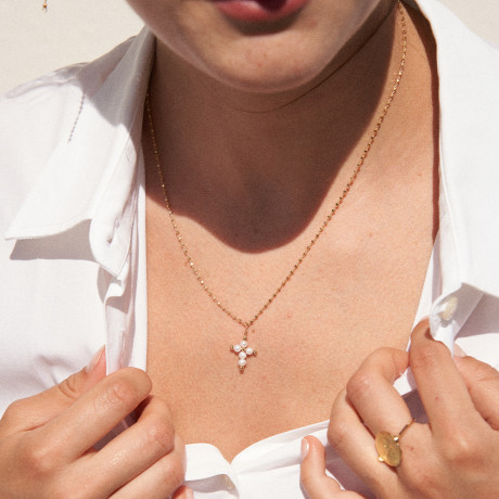 ORIGINES cross pendant (small model)