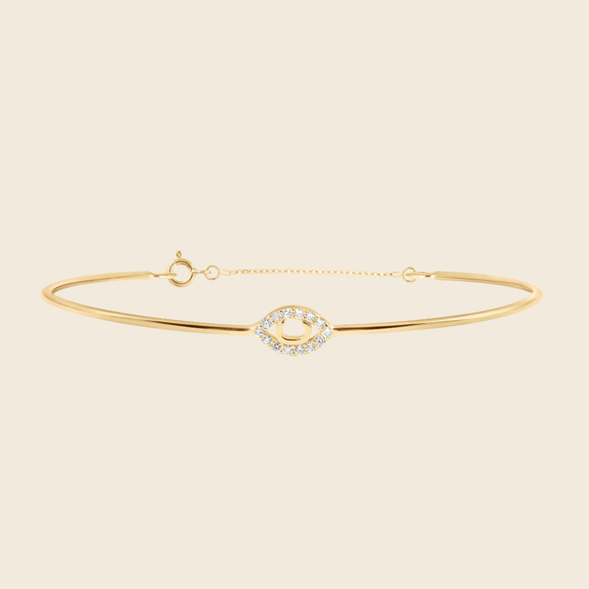 IRIS diamond bangle